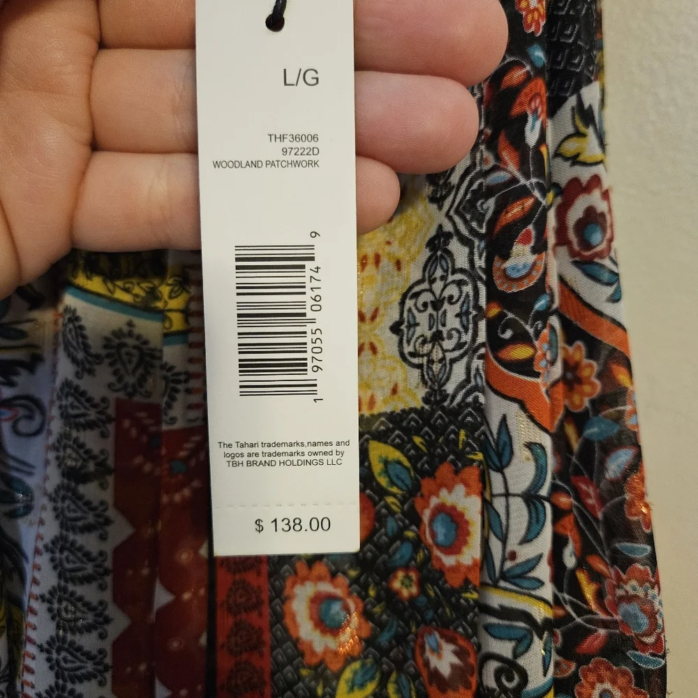T Tahari tahari halter
